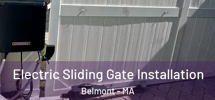 Electric Sliding Gate Installation Belmont - MA