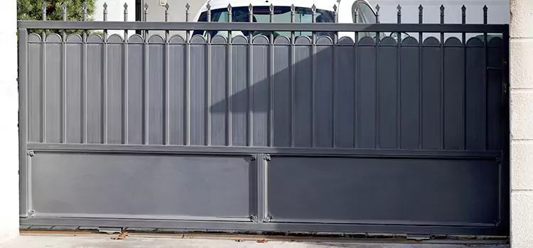 Metal Driveway Gate Installation Belmont