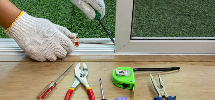 Sliding Door Track Replacement in Belmont, MA