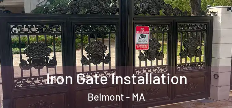  Iron Gate Installation Belmont - MA