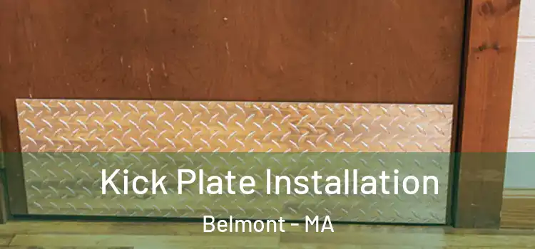Kick Plate Installation Belmont - MA