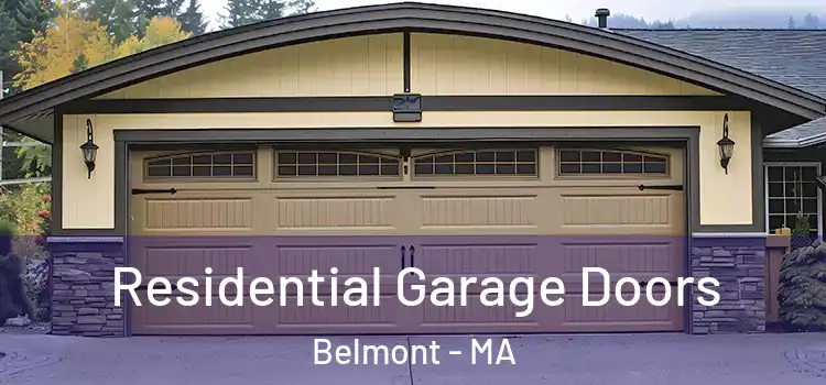  Residential Garage Doors Belmont - MA